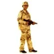 stroj dla dzieci zolnierz pustynny partytino 98 104 cm