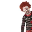 stroj dla dzieci zombie klaun czarno czerwony smiffys rozm 146 158 cm