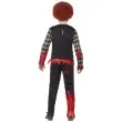stroj dla dzieci zombie klaun czarno czerwony smiffys rozm 146 158 cm