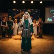 stroj dla dziecka na jaselka przedstawienie szkolne jozef zielony 98 104