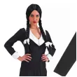 stroj dla kobiety na halloween wednesday addams czarna sukienka carnival toys m l