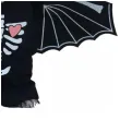 stroj dla psa halloween nietoperz czarny partydeco s