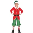 stroj dzieciecy na boze narodzenie elf zestaw dla chlopca rozm 122 134