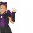 stroj dzieciecy na halloween andrzejki czarownica nietoperz sukienka skrzydla rozm 110 120