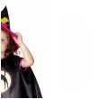 stroj dzieciecy na halloween andrzejki czarownica peleryna kapelusz torba rozm 92 104