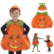 stroj dzieciecy na halloween swieto dyni kombinezon i czapka dynia rozm 92 104