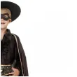 stroj dzieciecy na karnawal bal kostiumowy zorro zestaw rozm 110 120
