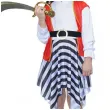 stroj dzieciecy na karnawal halloween zestaw piratka cosplay 130 140