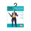 stroj meski na halloween karnawal szalony klaun morderca joker garnitur rozm l