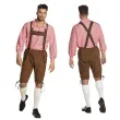 stroj meski na oktoberfest koszula i spodnie z szelkami bawarczyk festiwal piwa m l