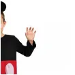 stroj na karnawal dla dzieci myszka mickey kombinezon i opaska z uszami rozm 110 122