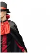 stroj wampira kostium na halloween i karnawal hrabia dravula zestaw rozm m l