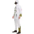 stroj zombie biohazard bialy smiffys rozm m