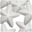 styropian gwiazdki z zawieszkami arpex 8 cm 6 szt