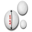 styropian jajko classic 60 mm m unisan 10 szt