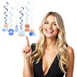 swiderki wiszace baby boy dekoracja do powieszenia na baby shower gender reveal 6 szt