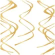 swiderki wiszace classic zlote partypal 60 cm 5szt