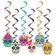 swiderki wiszace dia de los muertos mix 6 szt
