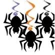 swiderki wiszace halloween pajaki mix 6 szt