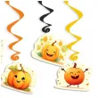 swiderki wiszace happy halloween swieto dyni mix 6 szt