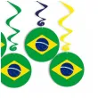 swiderki wiszace panstwa swiata brazylia 6 szt