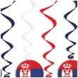 swiderki wiszace panstwa swiata serbia 6 szt