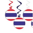 swiderki wiszace panstwa swiata tajlandia 6 szt