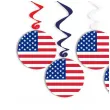 swiderki wiszace panstwa swiata usa 6 szt
