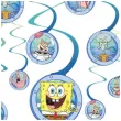 swiderki wiszace spongebob amscan 60 cm 12 szt