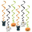 swiderki wiszace straszne halloween z dynia mix 6 szt