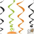swiderki wiszace straszne halloween z dynia mix 6 szt