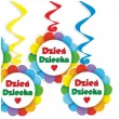 swiderki wiszace teczowy dzien dziecka 6 szt
