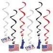 swiderki wiszace usa statua wolnosci mix 6 szt