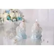 swieca aniolek rafael bialo blekitna bartek candles 85 mm