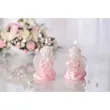 swieca aniolek rafael bialo rozowa bartek candles 85 mm