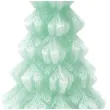 swieca choinka happy xmas pistacjowa bartek candles 100 150 mm