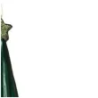 swieca choinka z gwiazda zielona ciemna adpal 240 80 mm