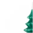 swieca choinka zielony partydeco 100 50 mm