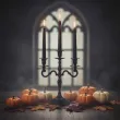 swieca halloween krew czarny partydeco 20 4 cm 3 szt