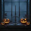 swieca halloween krew czarny partydeco 20 4 cm 3 szt