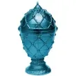 swieca jajo faberge niebieska candellana