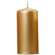 swieca klubowa metalik 120x60 mm zlota 6 szt