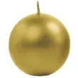 swieca kula metalik zlota partydeco 60 mm 10 szt