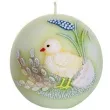 swieca kula z kurczakiem fi 80 seledynowa bartek candles