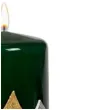 swieca pienkowa choinki zielona adpal 120 58 mm