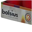 swieca pienkowa classic czerwona bolsius 60 40mm 4 szt
