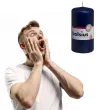 swieca pienkowa classic granatowa bolsius 120 58 mm