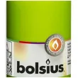 swieca pienkowa classic zielone jabluszko bolsius 120 58 mm