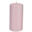 swieca pienkowa karbowana jasno rozowa 120 mm ravi