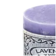 swieca pienkowa lawenda bartek candles 90 mm